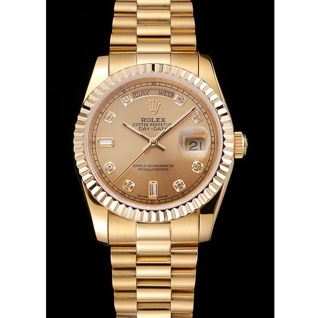 Good copy rolex watches Swiss Rolex Day-Date Mechanism-srl76 0604